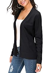 Women's Knit Cardigan Open Front Sweater Coat Long