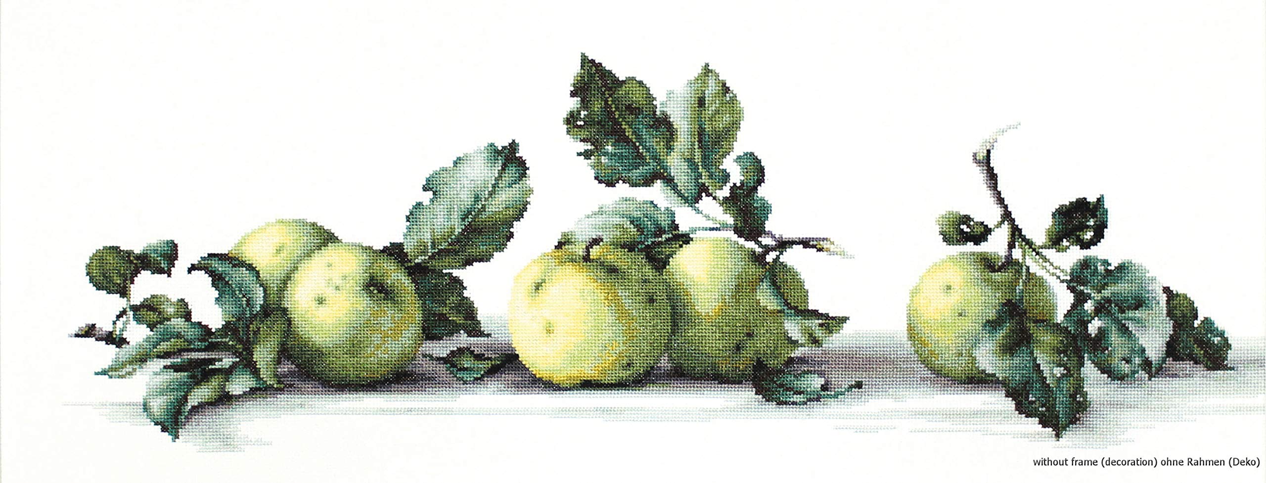 B2259 Still Life of Apples - Cross Stitch Kit Luca-S