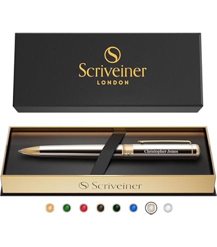 Amazon.com: Bond & Regent 24 Karat Gold Luxury Rollerball Pen