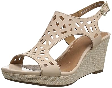 clarks ladies leather shoes