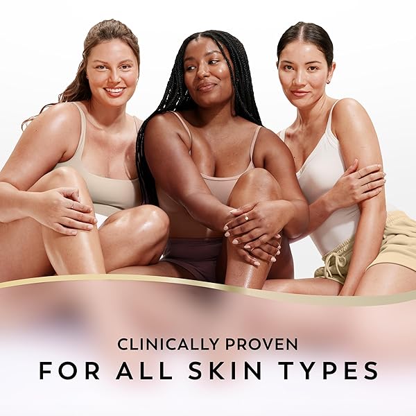 OLAY BODY LOTION FOR WOMEN, NOURISHING WITH HYALURONIC ACID SERUM, VISIBLY SOFTEN & SMOOTH SKIN, 24HR MOISTURE & HYDRATION, FAST ABSORBING FORMULA, VITAMIN B3 COMPLEX, FOR ALL SKIN TYPES, 17 FL OZ