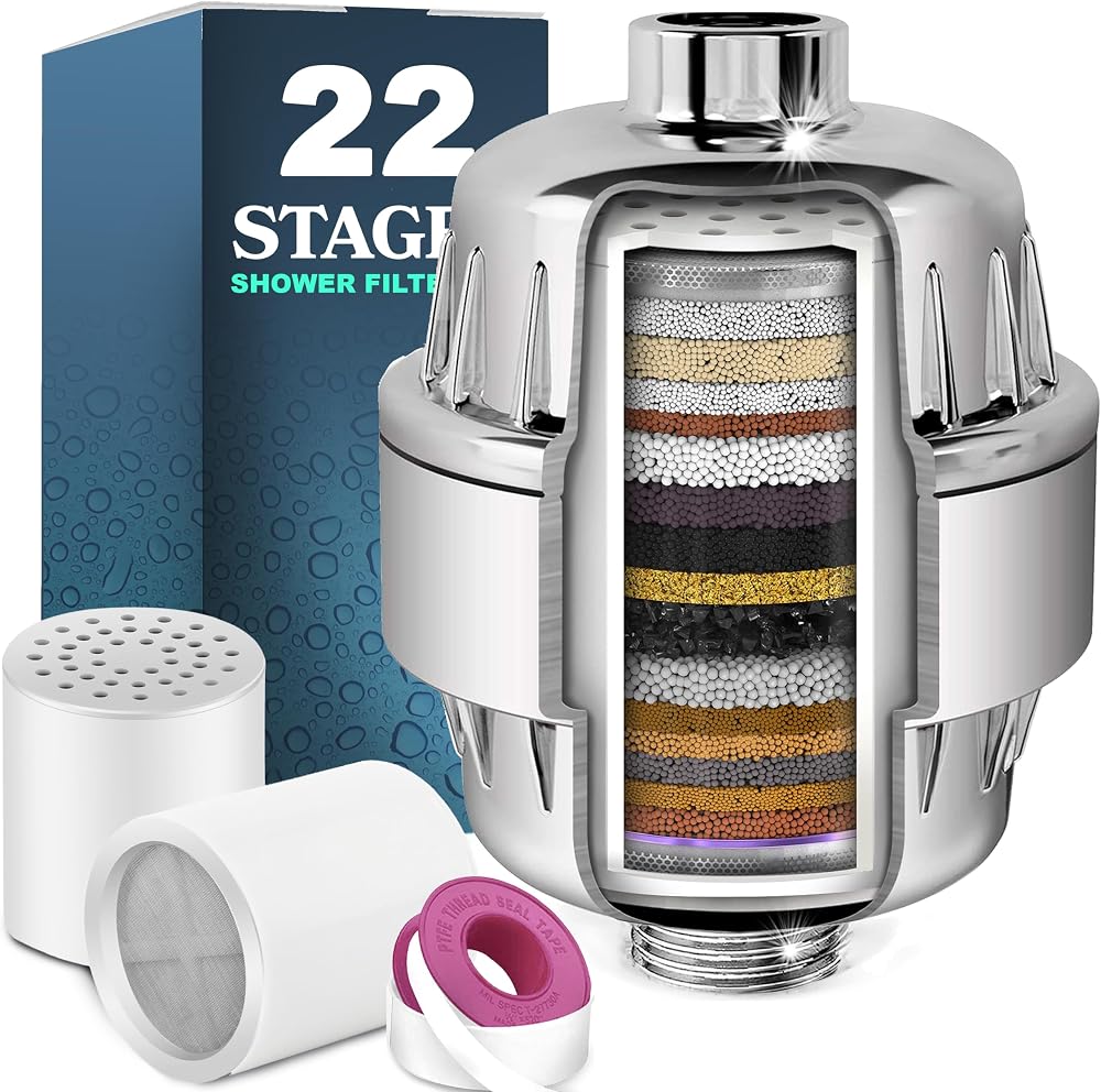 Soreli Travel Shower Filter Asia Universal Shower Head Enhance Skin Hair