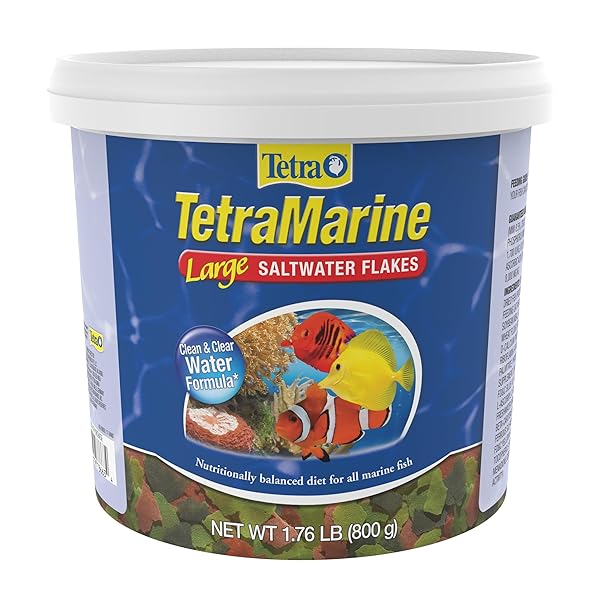 TETRA TETRAMARINE LARGE SALTWATER FLAKES FOR ALL MARINE...