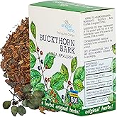 BUCKTHORN BARK TEA (Frangulae Cortex) - 100% Pure & Natural, Wild-Crafted Loose Leaf Herbal Tea - 50g (1.76oz) - No Additives - Original Herbs Herbal Tea