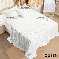 Utopia Bedding Queen Sheet Set – 4 Piece Bed