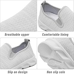 Walking Shoes Women Running Tennis Gym Slip on