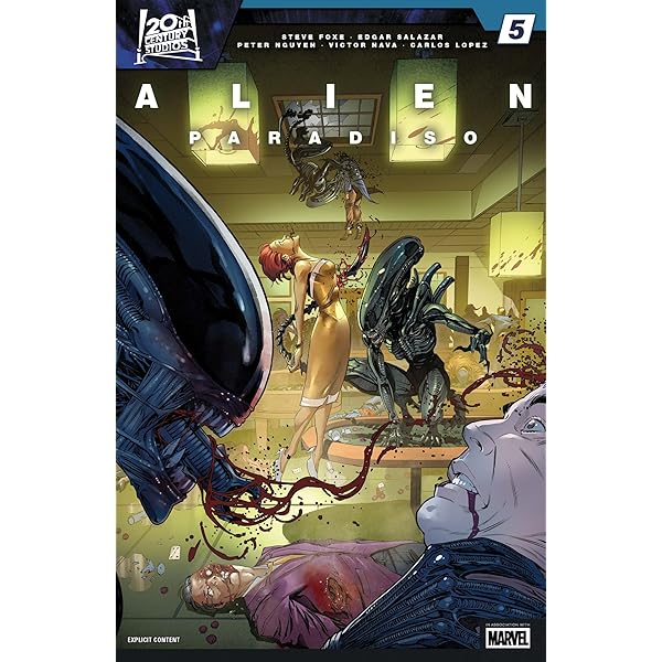 Amazon.com: Alien: Paradiso (2024-2025) #2 (of 5) eBook : Foxe