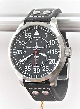 IMC Fliegeruhr Phantom Aviator Silber Armbanduhr Herren Männer Uhr Kampfflugzeug - Sonderedition