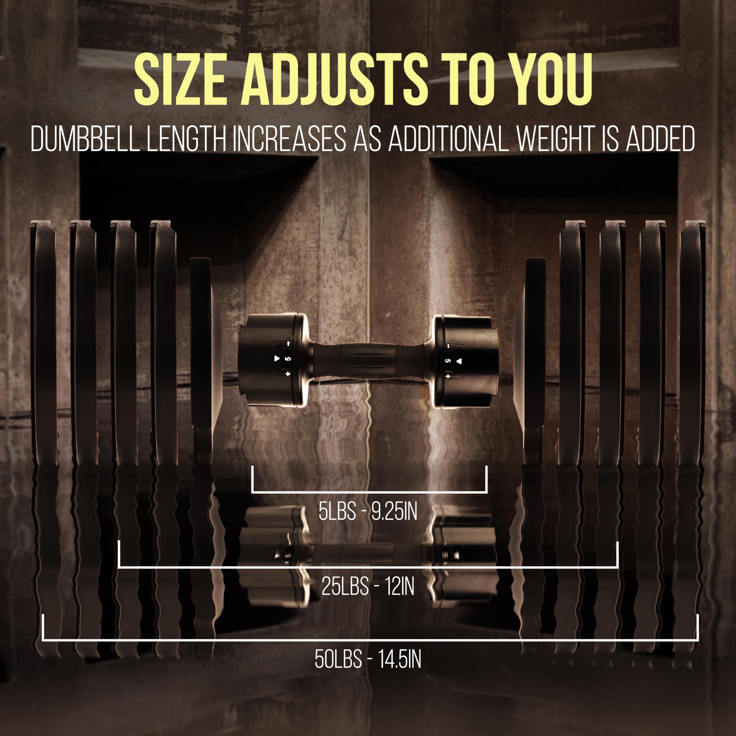 Core Fitness® Adjustable Dumbbell Weight Set by Affordable Dumbbells