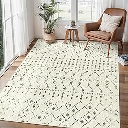 SERISSA Washable Area Rug,3x5 Soft Non Slip Indoor