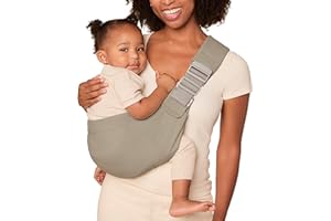 Ergobaby Upsie Sling Baby Carrier for Babies and Toddlers 6-48 Months (17-45 lbs) - 2-Position Ergonomic Baby Carrier with Fr