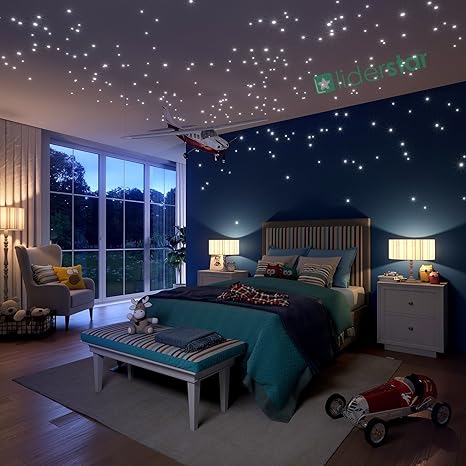 Buy Glow In The Dark Stars Stickers 504 Dots And Moon For Starry