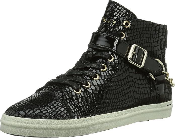 REPLAY Womens Coin High-top Trainers Black Schwarz (Black 3) Size: 7 UK: Amazon.co.uk: Shoes & Bags