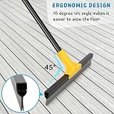 KeFanta Floor Squeegee 45cm Heavy Duty with 163cm Handle Outdoor view 3