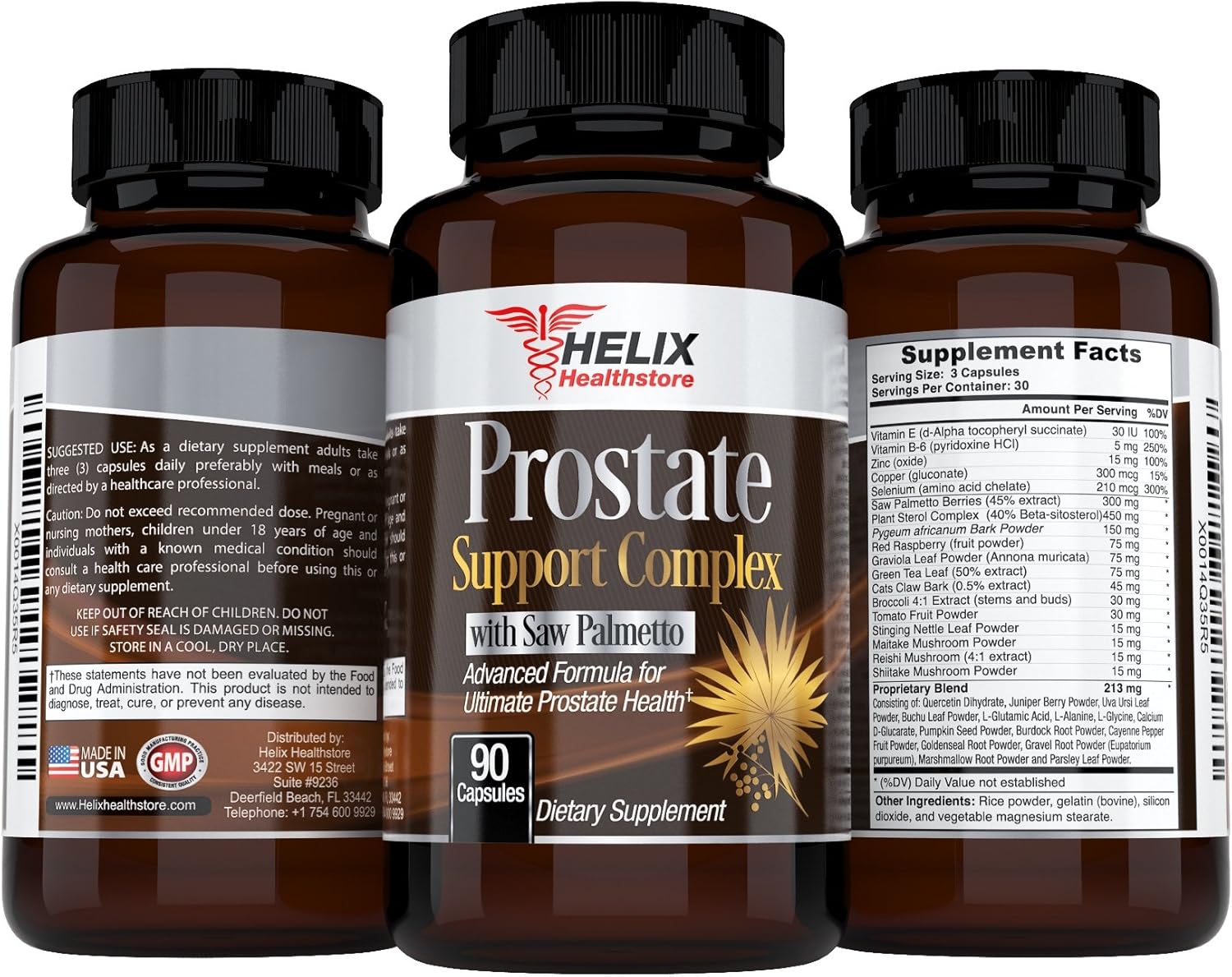 Prostate Supplement for Men with Saw Palmetto Extract for ...