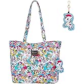 Tokidoki Tote Bag for Women Large Shoulder Bag Capacity Handbag Canvas Tote Purse for College Work Travel