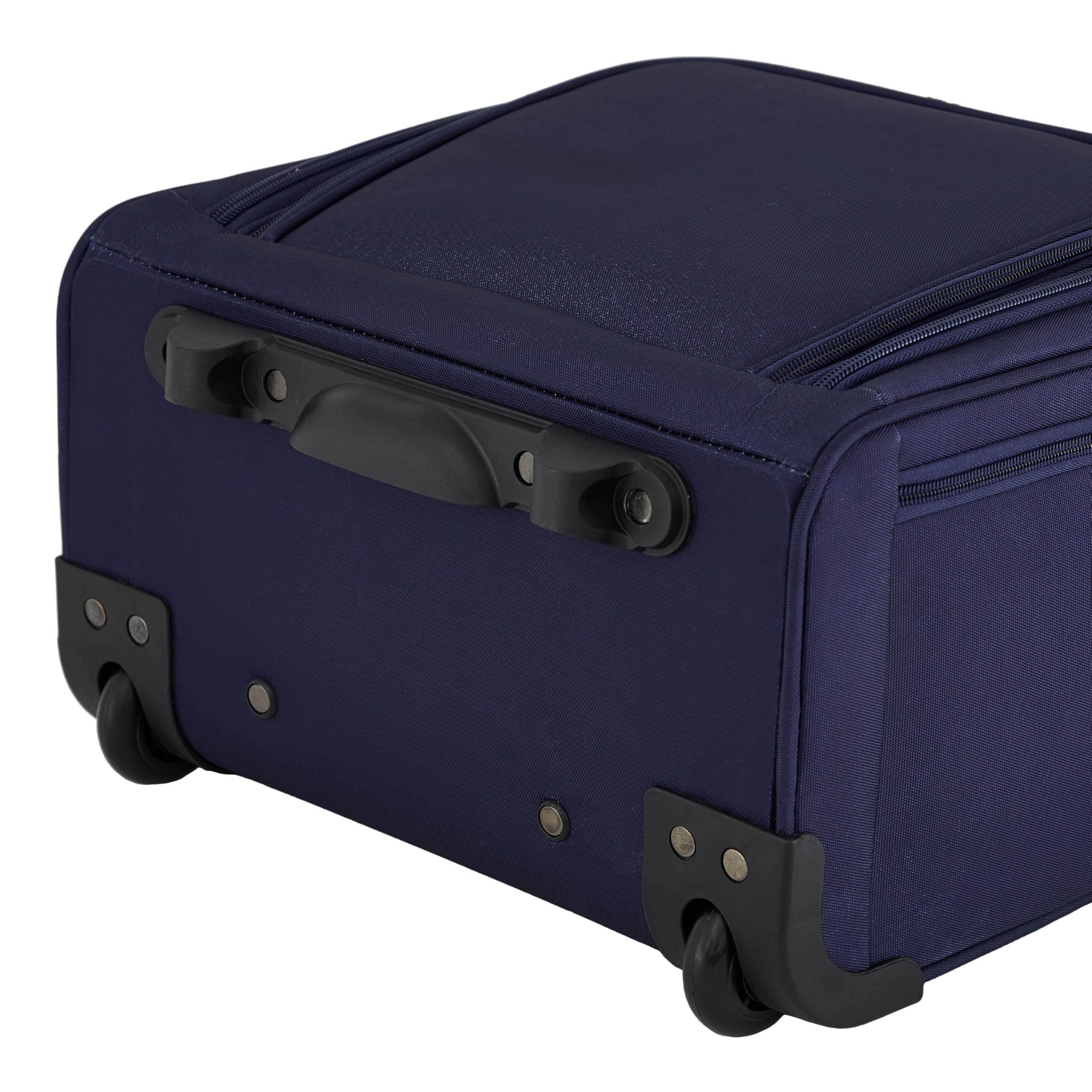 French Connection Underseat Carry-On Luggage USB-C Ports, Blue Depths, 16-Inch