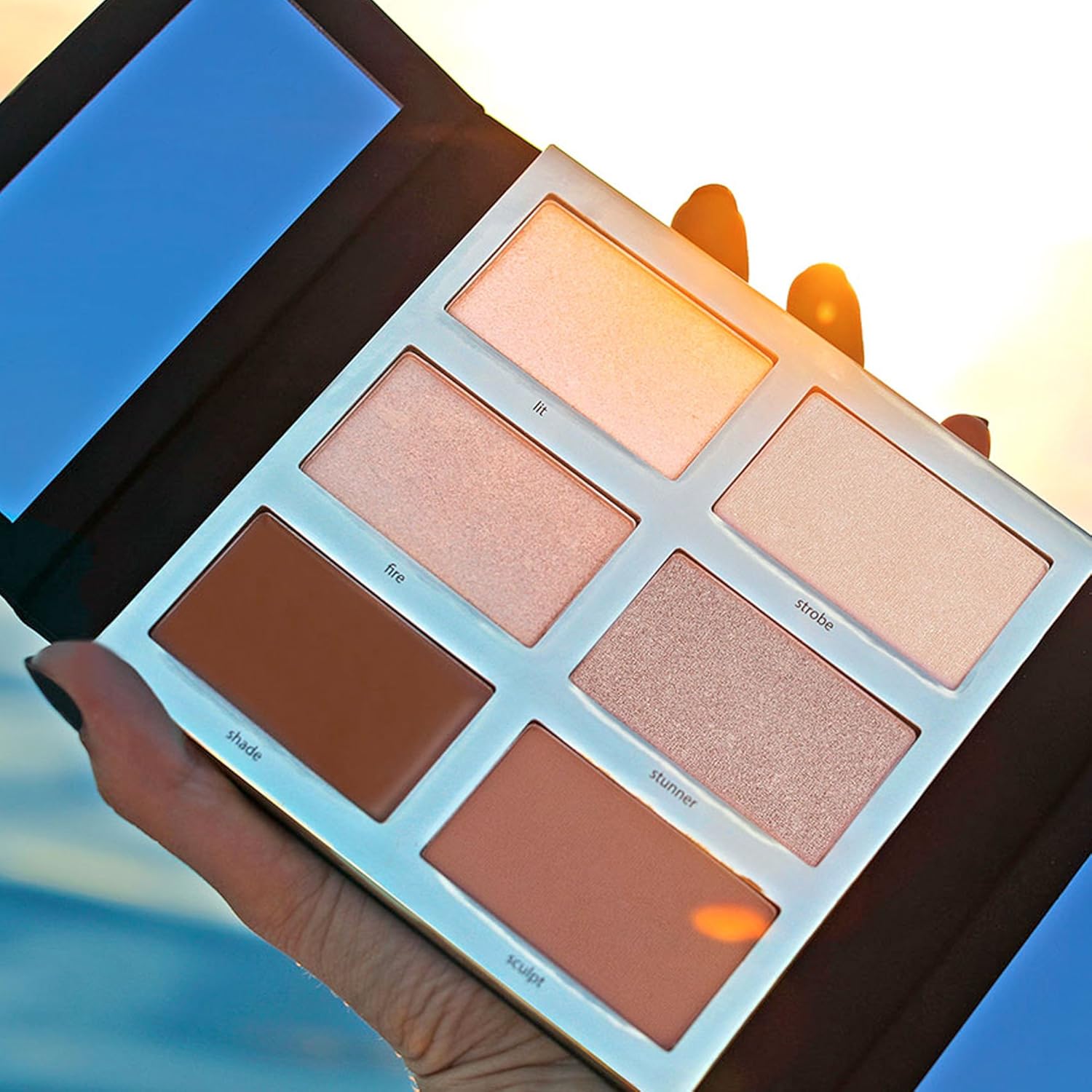 tarteist pro glow highlight contour palette