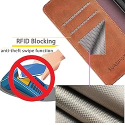 SUANPOT for Samsung Galaxy A03S Wallet case 【RFID
