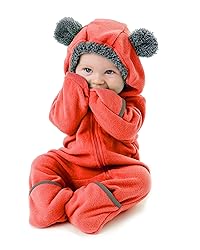 Fleece Baby Bunting Bodysuit – Infant One Piece
