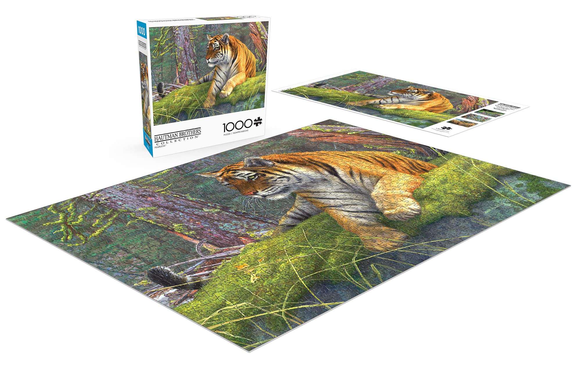 Buffalo Games - Jim Hautman - Fearless - 1000 Piece Jigsaw Puzzle for Adults Challenging Puzzle Perfect for Game Nights - Finished Puzzle Size is 26.75 x 19.75