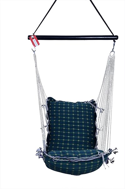 Kkriya Home Decor Regular Hammock N Swing in Red (Blue)