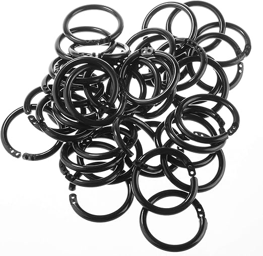 Amazon Com Bluecell Pack Of 50 Plastic Snap Ring 42mm For