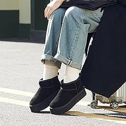 DREAM PAIRS boots,Size 9W,Black,SDSB25003W-W