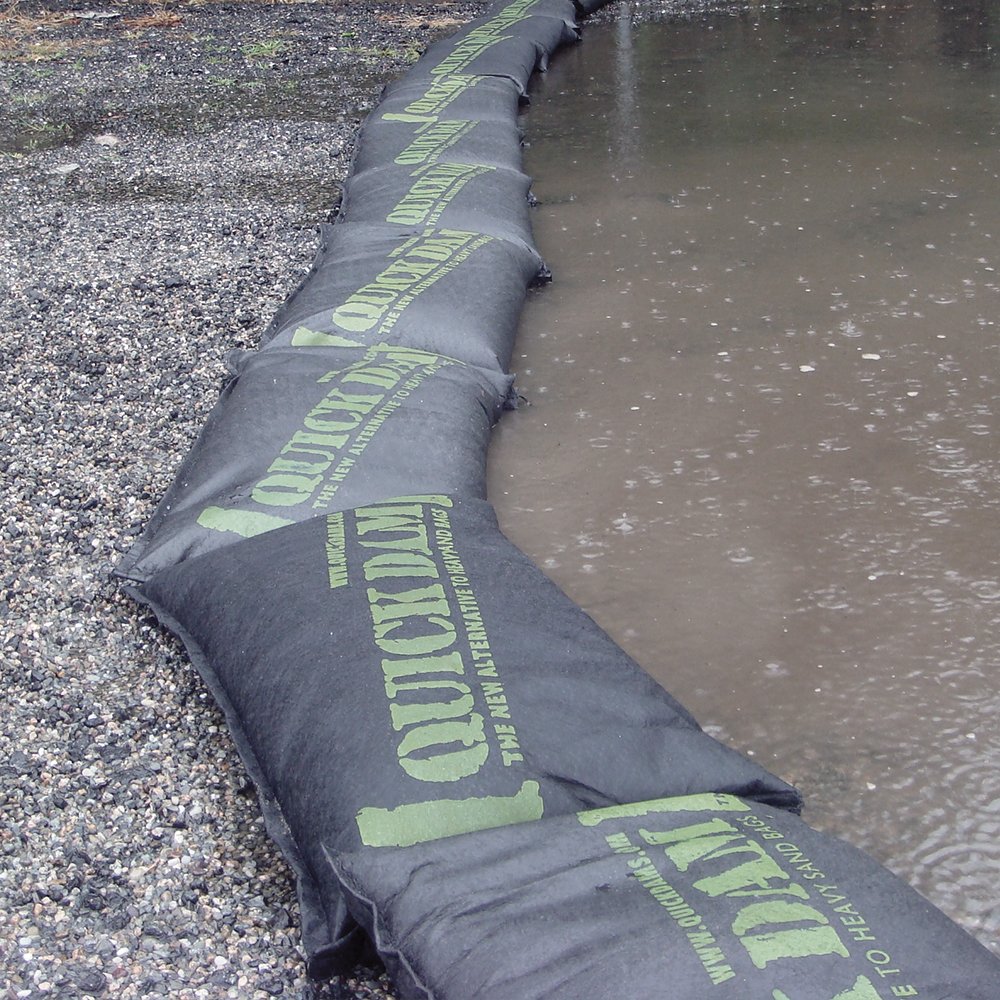 Quick Dam Water Activated Flood Bags 1ft x 2ft, 6Pack eBay