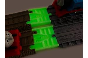 TrainLab Take-n-Play to Trackmaster (2009 Brown) Train Track Adapter (NiteBrite)