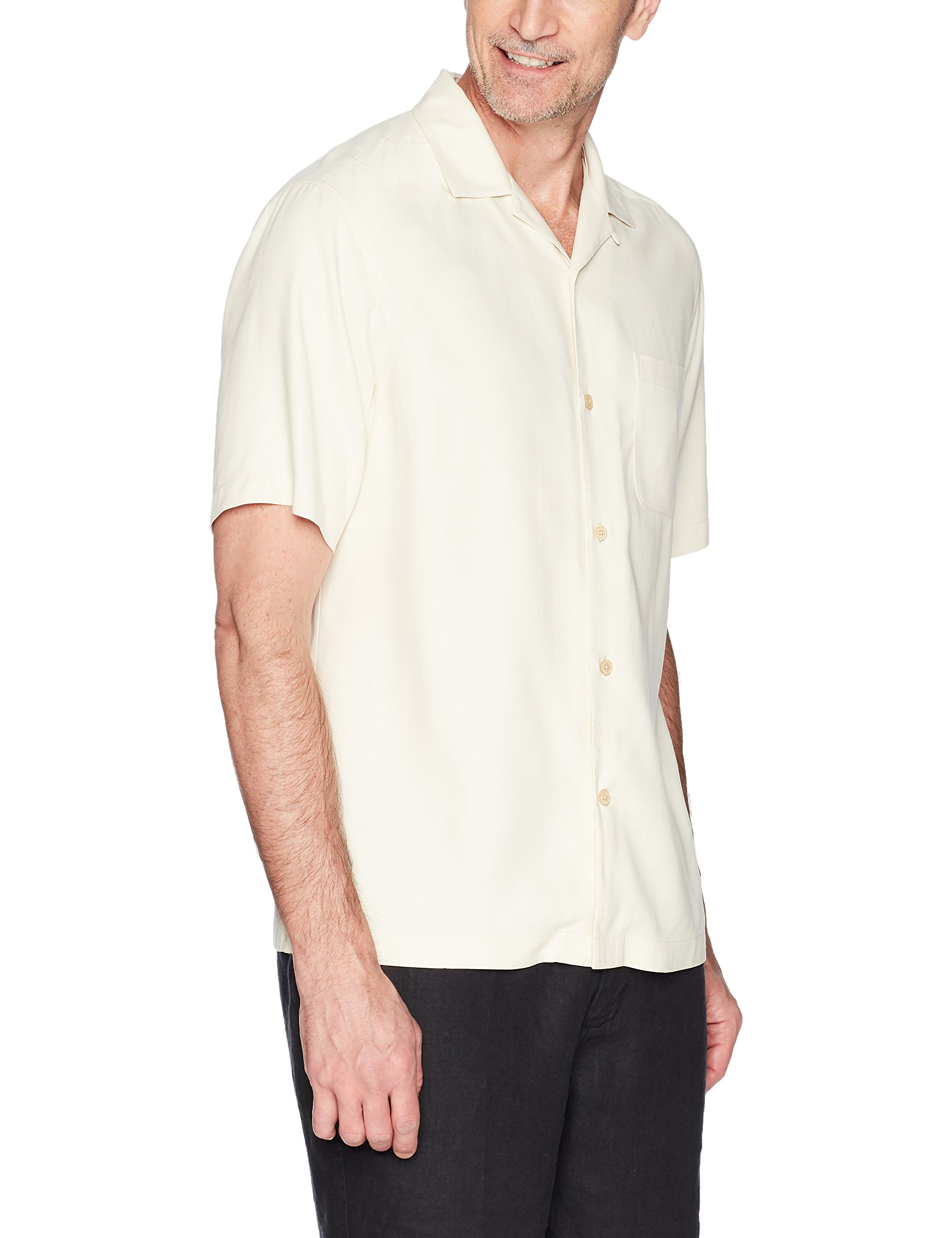 28 Palms Men's RelaxedFit 100 Silk Camp Shirt, A Choose SZ/color eBay