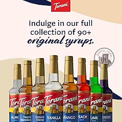 Torani Blue Raspberry Syrup for Drinks, Flavoring