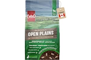 COEVO | FD+K™ Open Plains Beef, Pork, & Bison Recipe for Dogs • 4lb / 1.81kg | Skin & Coat, Bone & Joint, and Digestive Suppo