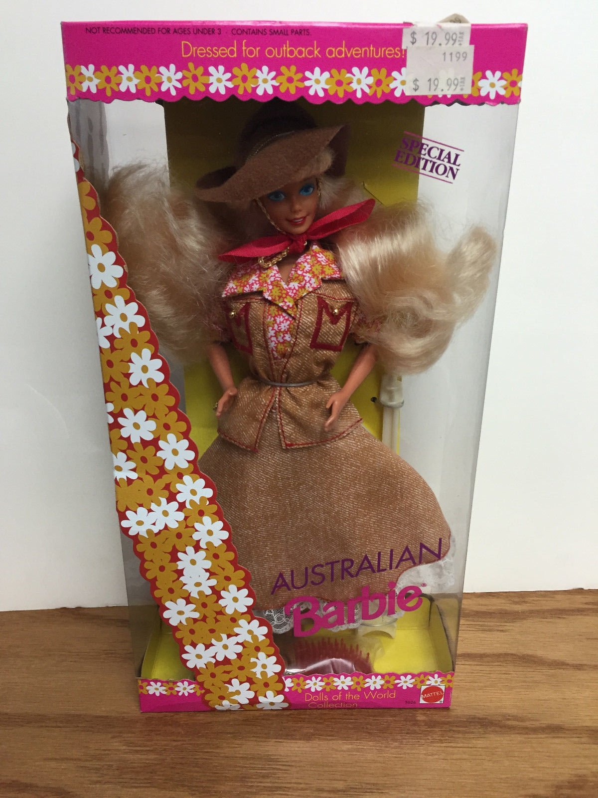 Buy Special Edition 1992 Mattel AUSTRALIAN Barbie No. 3626 with outback