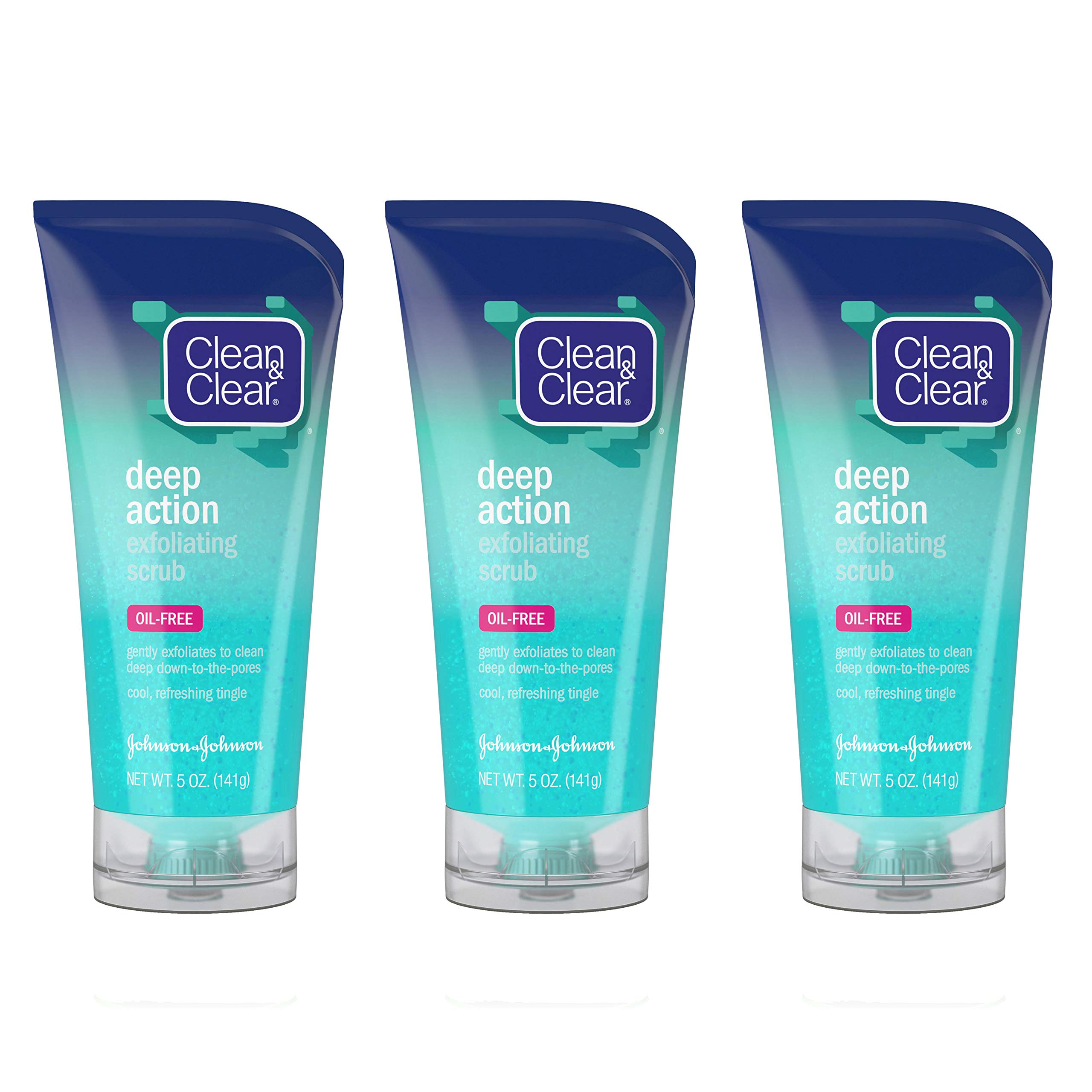 Galleon Clean & Clear Deep Action OilFree Exfoliating Face Scrub For Deep Pore Cleansing