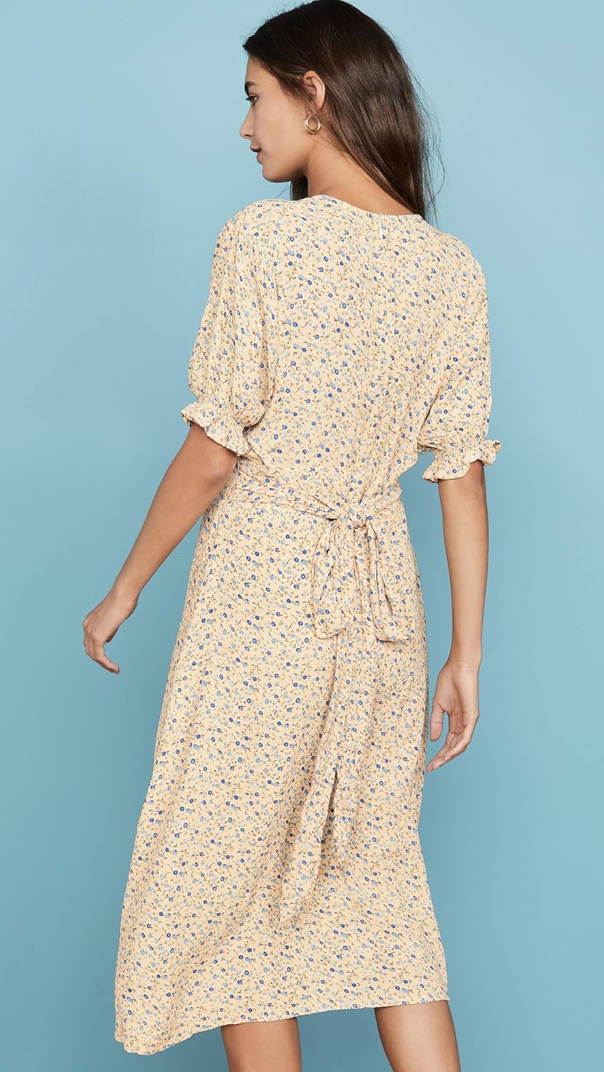 faithfull farah midi dress