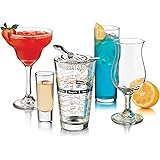 Libbey Bar in a Box Party Glass, 18-Piece, Clear