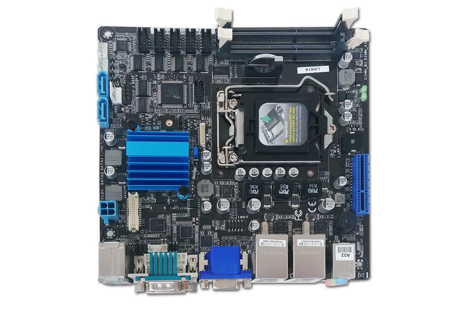 The Best AAEON EMB-H61A MINI-ITX EMBEDDED MOTHERBOARD,INTEL SOCKET 1155, SODIMM,FAN,VGA/D