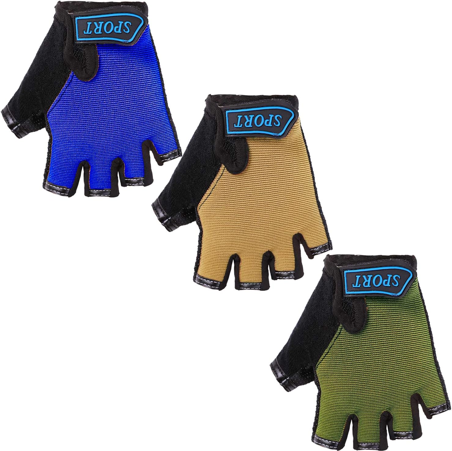 fingerless biking gloves