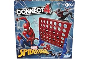 Hasbro Gaming Connect 4 Marvel Spider-Man Edition, Strategy Board Game for 2 Players, Ages 6 and Up (Amazon Exclusive)