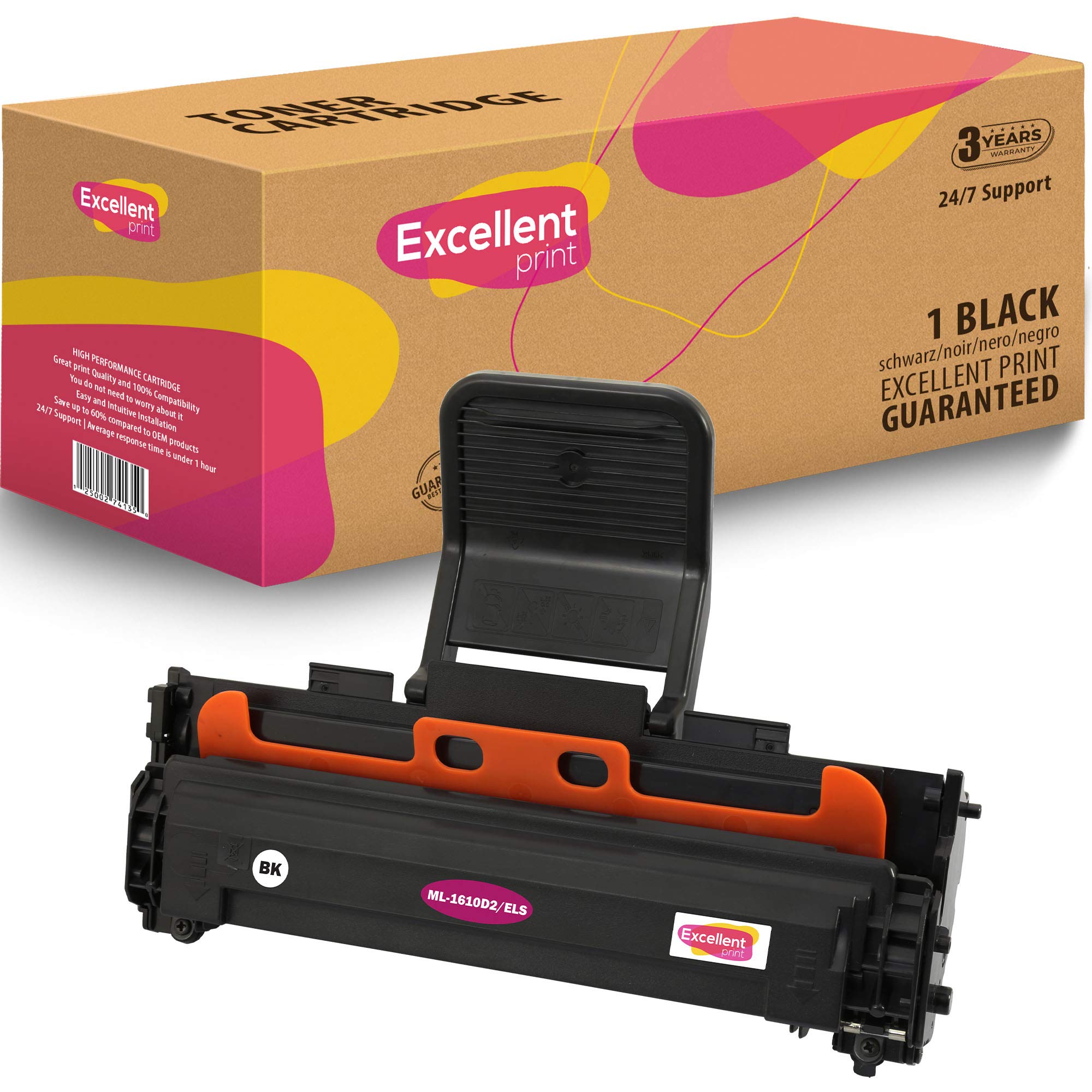 Excellent Print ML-1610D2/ELS Compatible Toner cartridge for Samsung ML-2015 ML-2010 SCX-4321 ML-2510