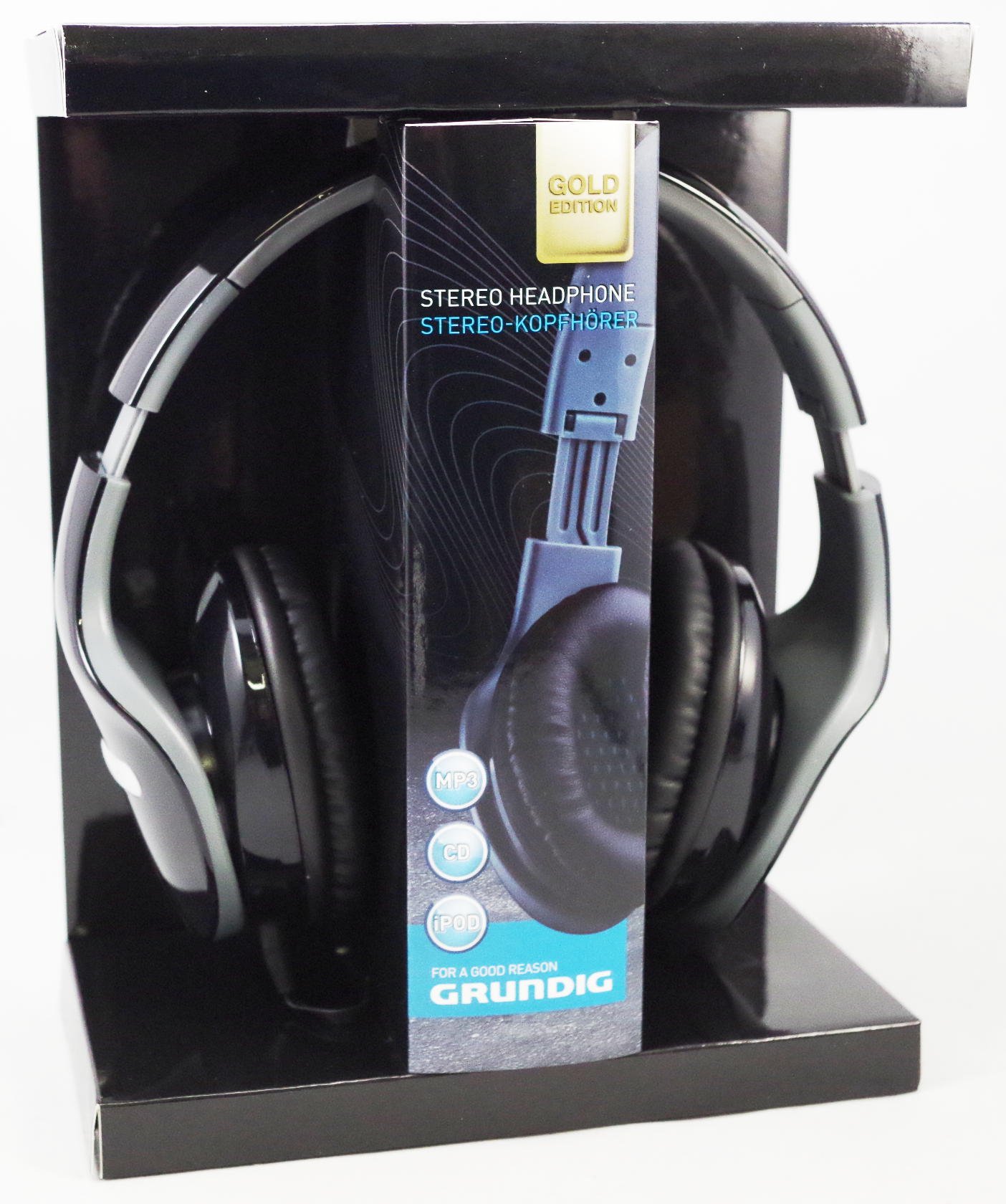 Grundig Foldable Xl Stereo Headphone for Smartphone- Random colors