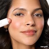 Julep Skip The Brush Cream to Powder Blush Stick Rose Gold Blendable Buildable view 8