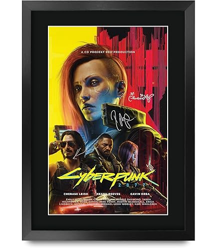 Amazon.com: MAIX Cyberpunk Poster - 24x36inch, Unframed: Posters