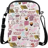 LEVLO Singer Crossbody Bag Music Album Lover Gift Singer Concert Shoulder Bag Music Lover Tour Merchandise