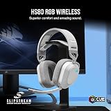 Corsair HS80 RGB Wireless Over Ear Headset Dolby Atmos Omni-Directional Mic view 3