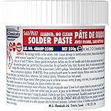 MG Chemicals Leaded Solder Paste, Sn63/Pb37, No Clean, 9 oz Jar