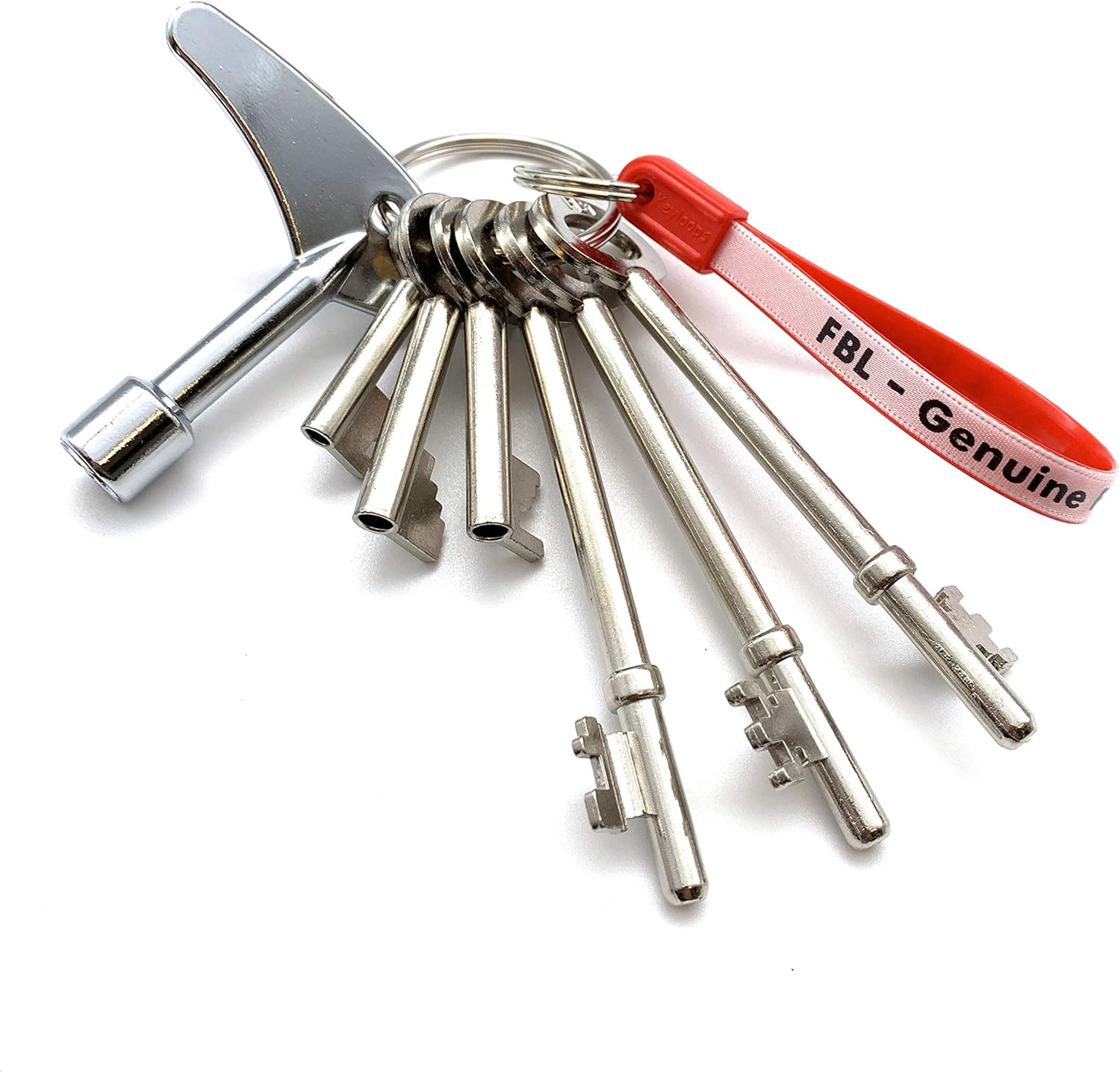 Fire Brigade FB Master Key Set 2 FB Original Key Ring Set 2 = 6 FB Keys