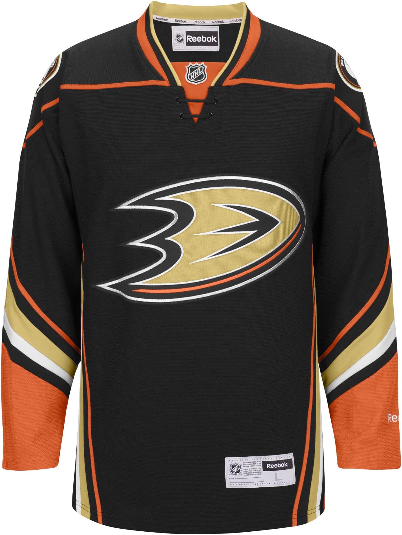 NHL Anaheim Ducks Premier Jersey Black (Reebok)