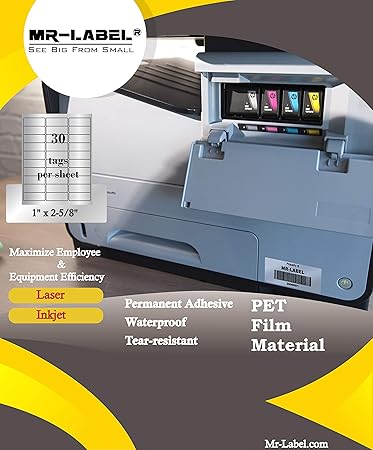 custom asset tags printer